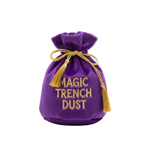Magic Trench Dust bag logo